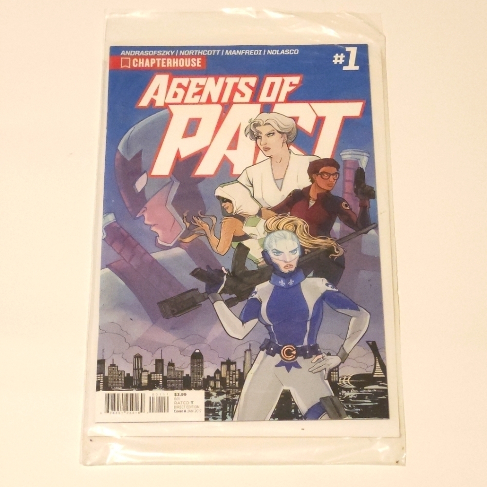 *5 for $20* Agents of Pact #1 Comic Book - Chapterhouse Comics - 2017